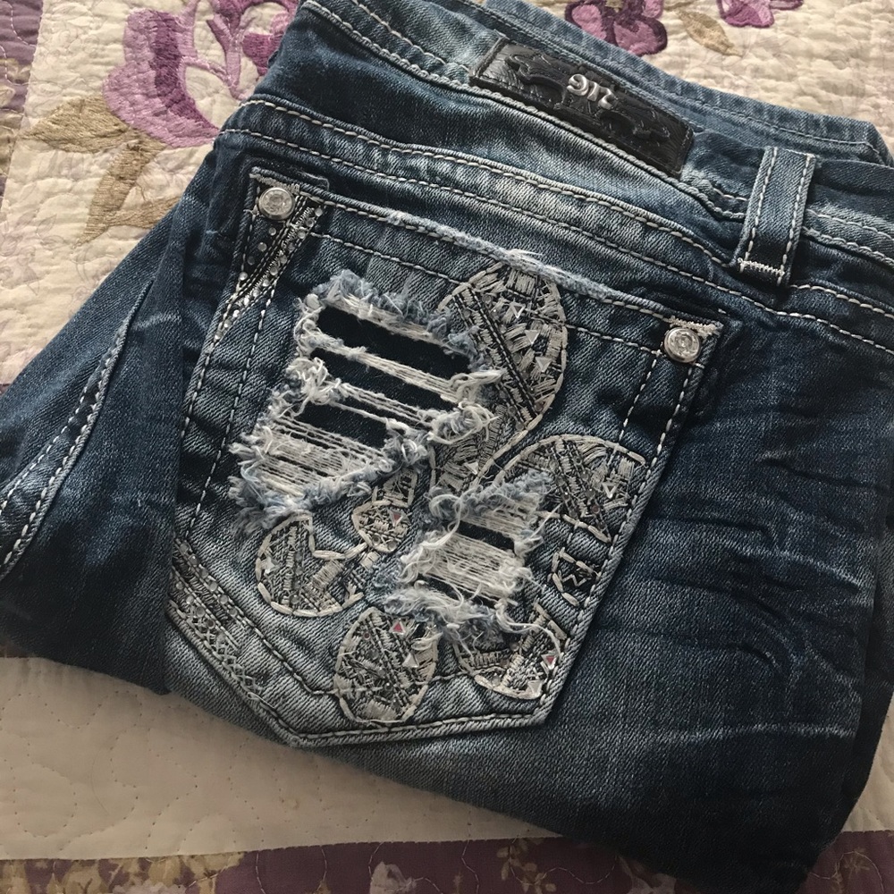 Miss Me 34 Easy Straight jeans